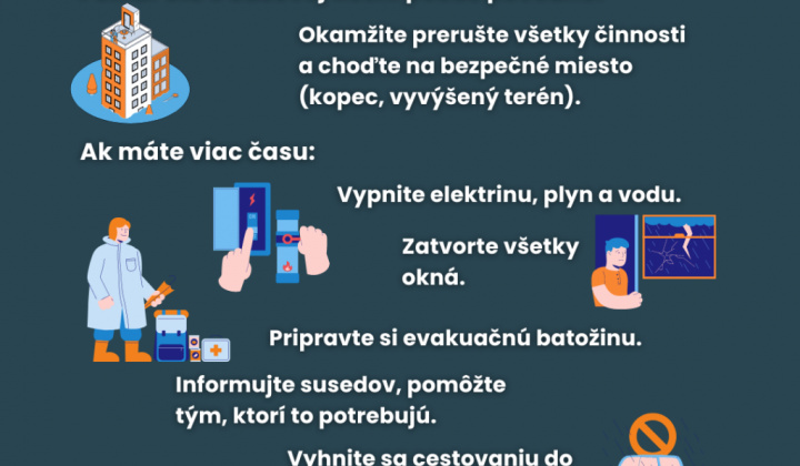 7. fotografia fotogalérie Odporúčania civilnej ochrany - foto