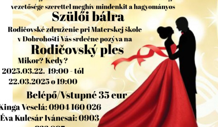 1. fotografia fotogalérie Rodičovský ples 2025 - foto
