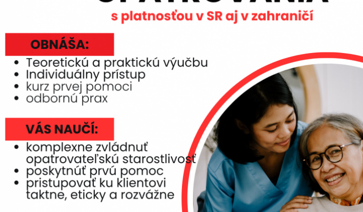 1. fotografia fotogalérie Kurzy opatrovania - foto